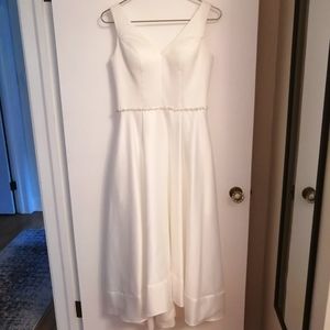 Tea length wedding reception/cocktail dress - Size 4